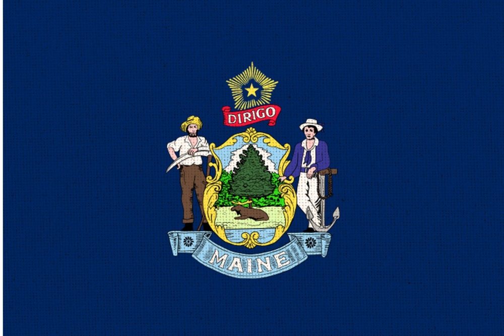 Maine State Emblem